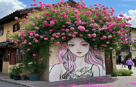 府谷怎么设计网红打卡墙绘