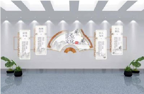 府谷企业文化墙设计的核心要素。