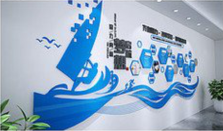 府谷海浪主题文化墙如何设计？