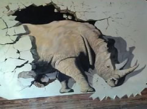 府谷在墙绘中，如何绘制3D效果？