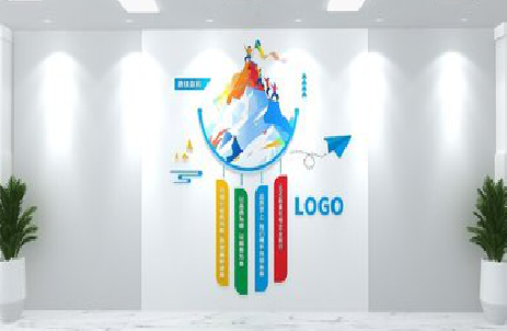 府谷公司企业形象墙的工艺材料有哪些？